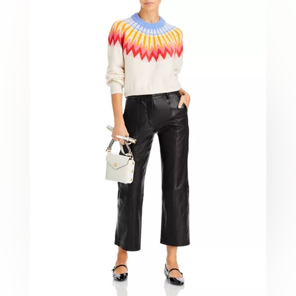 NWT French Connection Fair Isle Sweater Retro Vibes - Picture 13 of 14